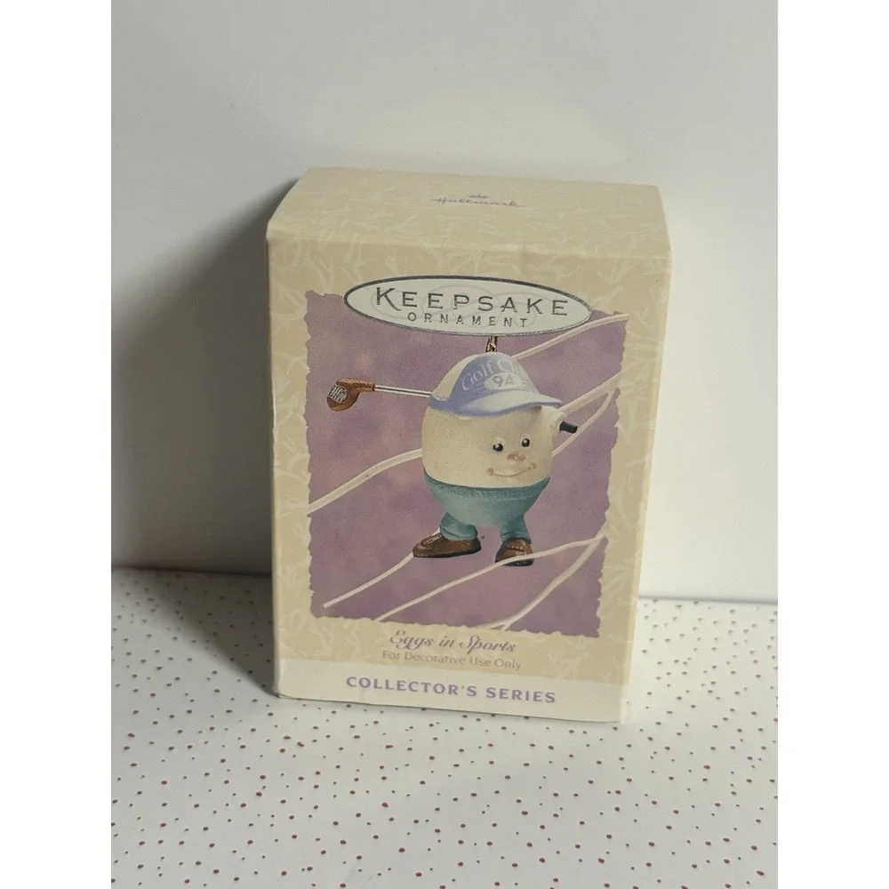 1994 Hallmark Keepsake Ornament – Eggs in Sports Golf Egg